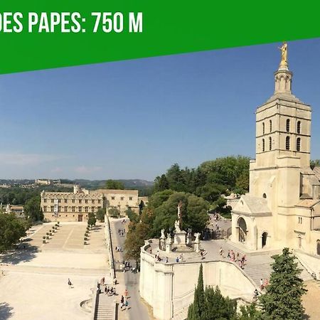 Le Loft Des Papes - 2 Terrasses - Vue Panoramique Sur La Ville - Ac Clim Avinhão Exterior foto